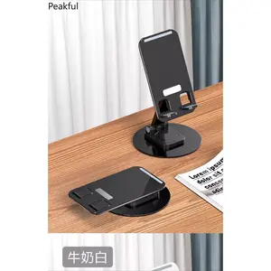 Folding Cell Phone Stand Desktop Angle Height Adjustable Mobile Phone Holder for Desk Office Suppport Phone/Tablet Bracket