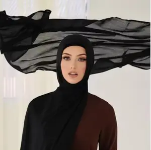 Women's Rayon Head Scarf Viscose Hijab for Women Muslim Cotton Hijab Fashion Hijab Scarf