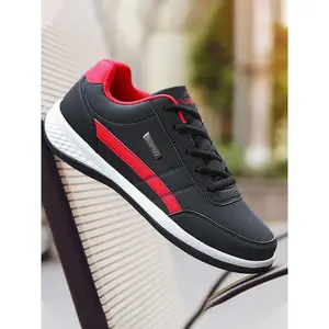 Men's shoes, fashionable and trendy men's casual sports shoes, travel white shoes, walking shoes, anti-slip soft-soled shoes