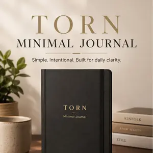 TORN Minimal Blank Journal