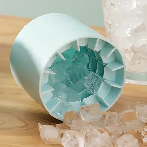 DIY Ice Cone Mold with Lid - Silicone Ice Cube Trays for Home Use - Easy Release & Compact Design - Perfect for Personalizing Frozen Delights