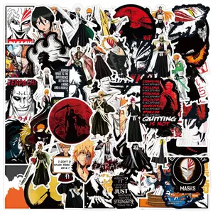 10/30/50pcs Classic Anime BLEACH Stickers Cool Kurosaki Ichigo Decals Toy DIY Stationery Phone Suitcase Cartoon Kid Sticker Gift