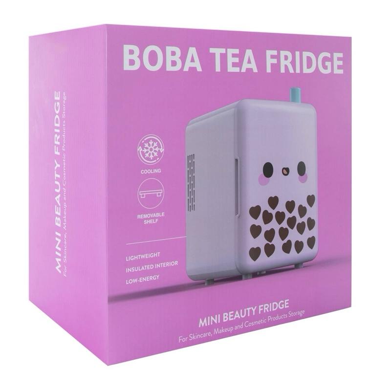 Boba Tea Mini Beauty Fridge for home and office and for make up products skin care drinks cosmetic product storage