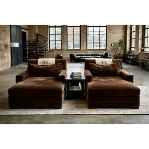 Crate and Barrel Double Chaise Lounger (2 Available)