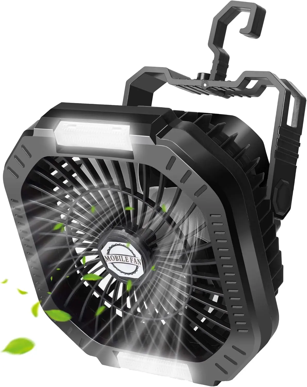 Rechargeable Camping Fan with Light, Portable Tent Fan with Remote, Hanging Outdoor Fan for RV Travel Emergency Rechargeable Camping Fan with Light, Portable Tent Fan with Remote, Hanging Outdoor Fan for RV Travel Emergency