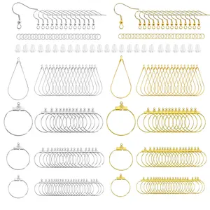 483Pcs Earring Making Kit with Hooks, Jump Rings, and Findings for DIY Jewelry Craft