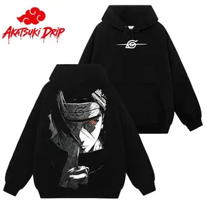 [Akatsuki Drip] Retro Uchiha - Naruto Shippuden #2 Hoodie T-Shirt Sweatshirt, Retro Vintage Unisex Graphic 90s Cotton, Gift For Wibu, Anime Manga Y2K Streetwear