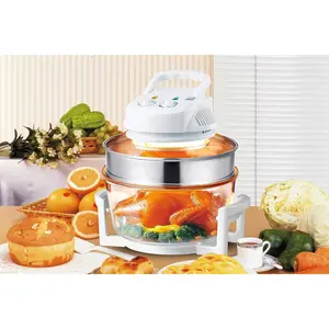 Oven with Extender Ring, White, 12 Liters - Portable Kitchen Innovation