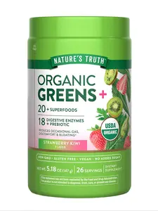 Organic Greens Powder Digestive Enzymes & Prebiotic Blend Organic Greens Powder Digestive Enzymes & Prebiotic Blend