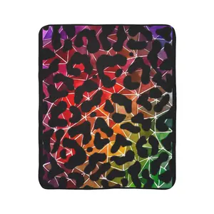 Colorful Leopard Print Fleece Sherpa Blanket, Cozy Throws, Animal Print Decor, Perfect Gift for Animal Lovers, Home Comfort, Couch [...]