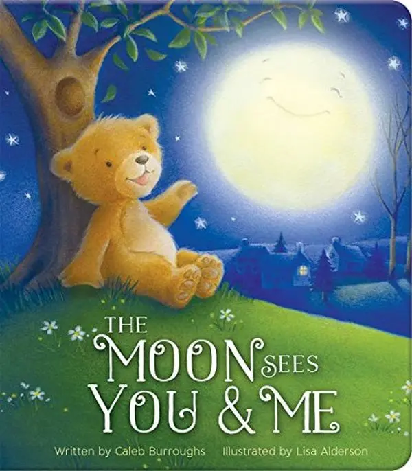 USED-The Moon Sees You & Me: Special Edition Upsized Board Book by Caleb Buroughs (Unknown)
