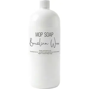 Original 32 oz Premium Mop Soap Brazilian Waves Scented, Gentle Floor Cleaner for all Surfaces, Non-Toxic, Pet and Skin Safe Formula, Streak-Free Shine