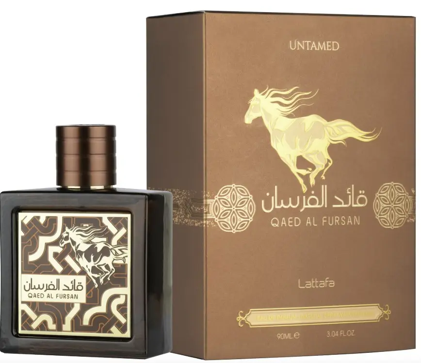 Lattafa Perfumes Qaed Al Fursan Untamed 100ml Woody Spicy Fragrance for Women and Men - Liquid Eau De Parfum