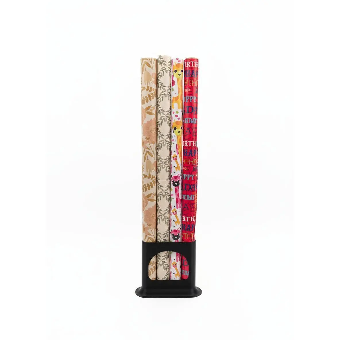 Wrapping Paper Holder, Gift Wrap Organizer for 4, 8, 12 or 16 Rolls, Craft Room Storage, Holiday Wrap Organizer, Made to Order 10 Colors
