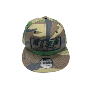KING SHOCKS 9FIFTY CAMO W/ BLACK LOGO CAP (CAMO SNAPBACK)