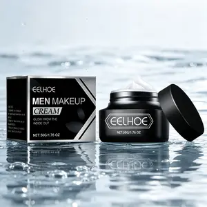 Men's Makeup Cream 50g – Functions Cream for Natural Coverage – Evens Skin Tone & Glow From The Inside Out – Lightweight, Non-Greasy – Daily Face Cream for Men – For All Skin Types