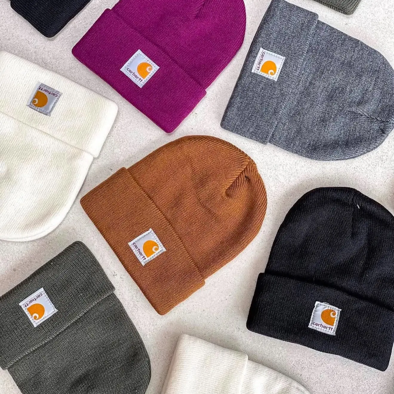 Carhartt Classic Acrylic Knit Beanie – Winter Cuffed Watch Cap for Men Women, Warm Stretch Ribbed Skull Hat, Outdoor Work Hat, Skiing, Snowboarding, Camping, Urban Streetwear, Everyday Casual Fashion, Best Winter Gift for Adults USA