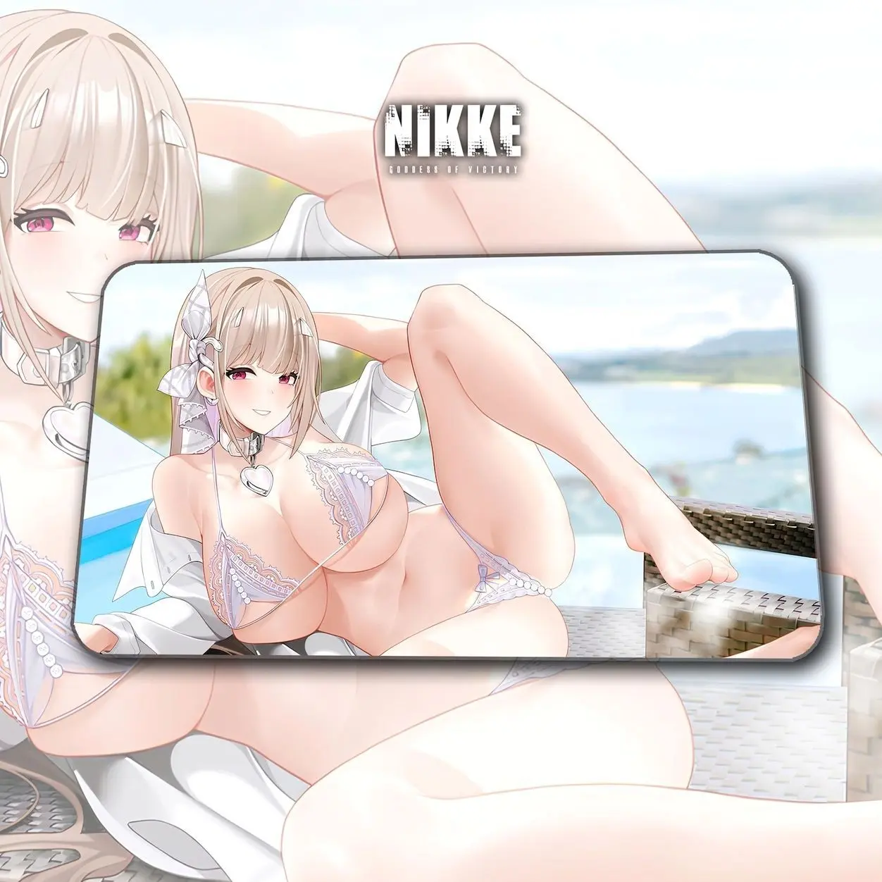 NIKKE Goddess of Victory – Viper Mousepad – Anime Gaming Desk Mat – Gift for Gamers, Otaku Desk Setup Kaze