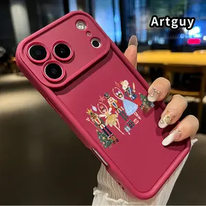 Phone Case for iphone 17 Pro Max 16 Plus 15 14 13 12 11 XR Air E Nutcracker Ballet Scene Pattern Full Lens Protector Rugged Durable Soft TPU Cover Gift for Boy