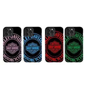 Multicolor Motorcycle Harley Themed Phone Case Protection, Shockproof, Anti-Drop, Anti-Fingerprint For IPhone 17-11, Pro Max, Pro Plus, and Samsung S26-22 Protection Safety