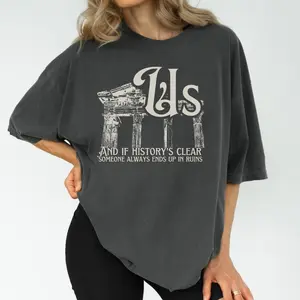 The Secret of Us Shirt,  Gracie Music Vintage T-Shirt, Graphic Tee Oversized  Fan Lyrics Album,  Comfort Colors Band Gift for Her