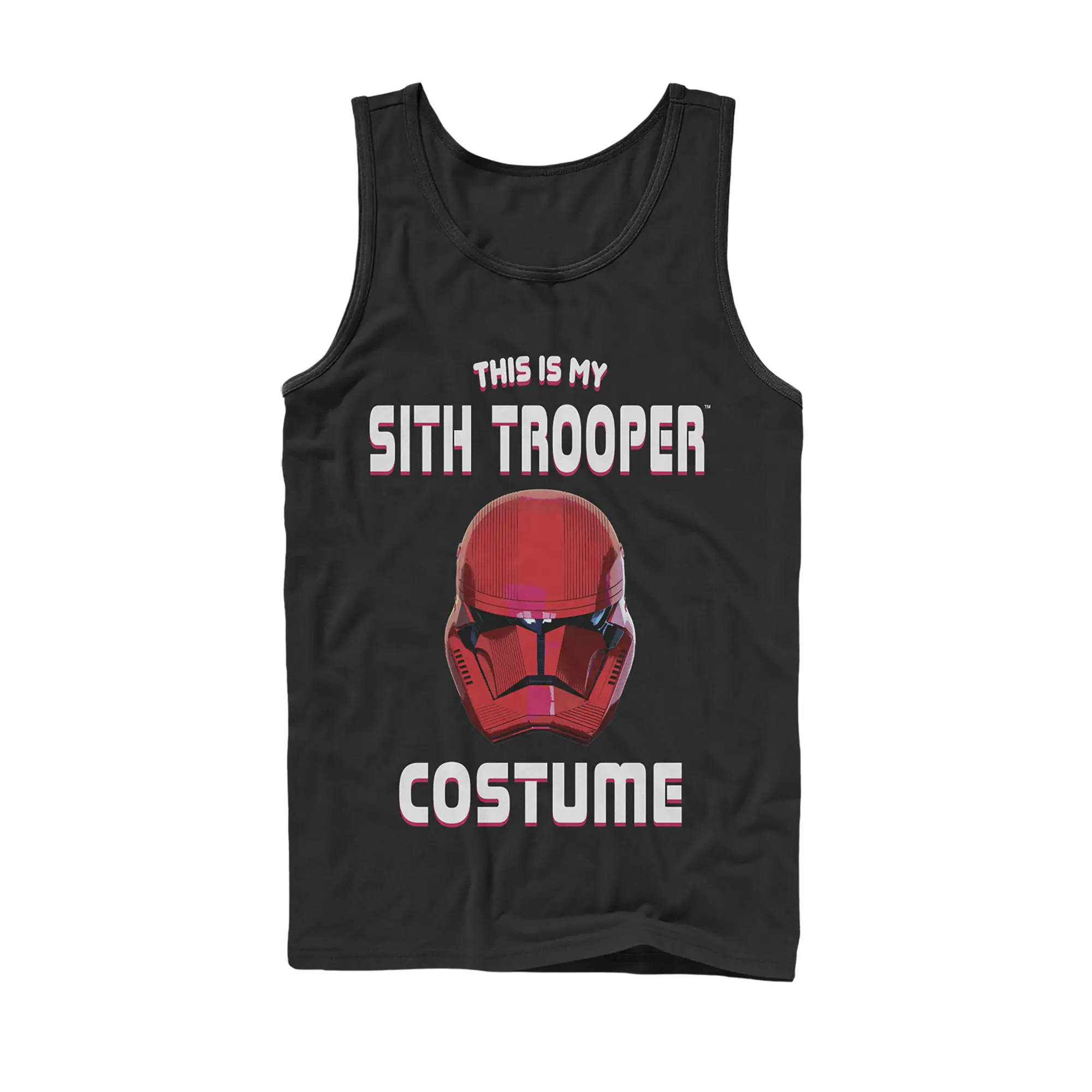 Men's Star Wars: The Rise of Skywalker Halloween Sith Trooper Graphic Tank Top - Fashion, Menswear, Stylish, Sleeveless Casual Top