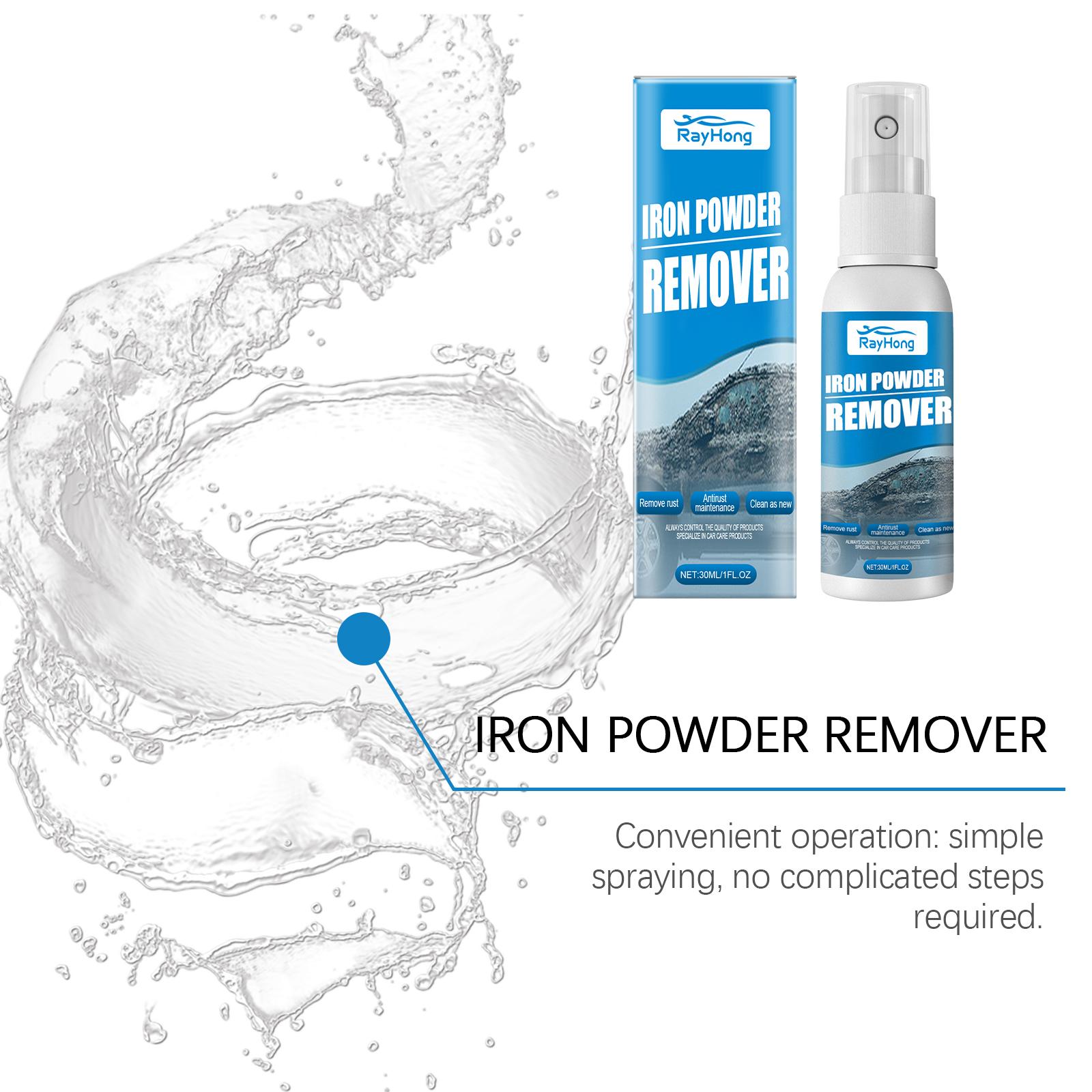 Rayhong Auto Iron Powder Rust Remover Spray Rust Remover Auto Products Stain Remover Rust Remover Cleaning Products Waterless Car
