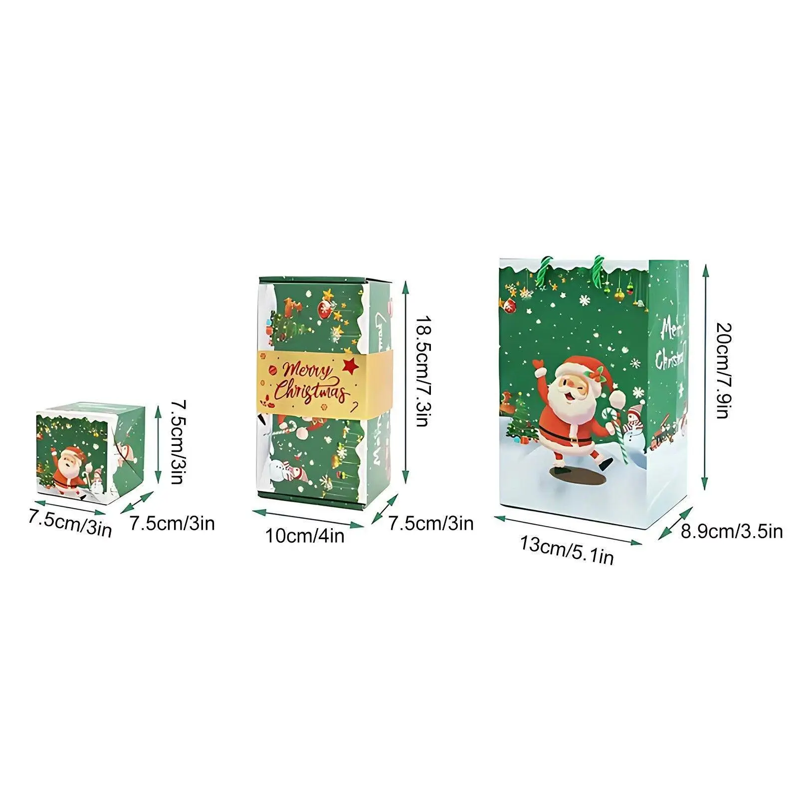 Christmas Surprise Bounce Gift Box Set, Design, Interactive Party Favors Assortment, Perfect Holiday Decoration & Gift Idea