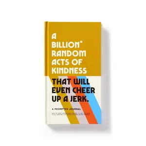 Journal A Billion Random Acts Of Kindness (Brass M