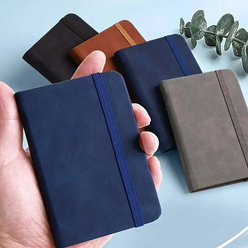 5 Pack Pocket Size Art Sketchbooks 100 Pages Mini Portable Notebook Compact Travel Journal Small Memo Notepad Students Office Daily Drawing