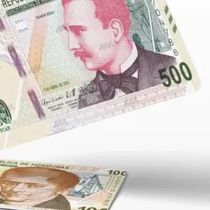 Honduras lempirast  Themed Stickers. The Ultimate Rectangle Sticker for Anywhere & Anything | Waterproof Vinyl | Clean Minimal Tech Aesthetic | Perfect for Laptops, Phones & Everyday Use