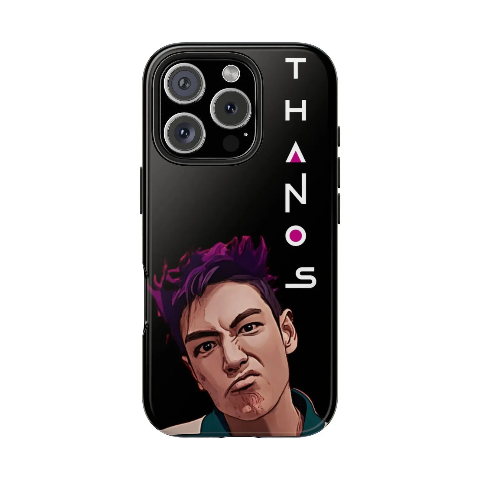 Thanos The Rapper Inspired Phone Case | Player 230 | Thanos Inspired Phone Case, Kpop Lover Gift Fit for iphone 12,13,14,15 iphone 16 pro max case