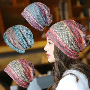 3pcs Women's Baggy Slouchy Beanie Chemo Cap, Casual Comfortable Sleep Caps, Adult Skull Hats Cap for Men Womenjavascript: