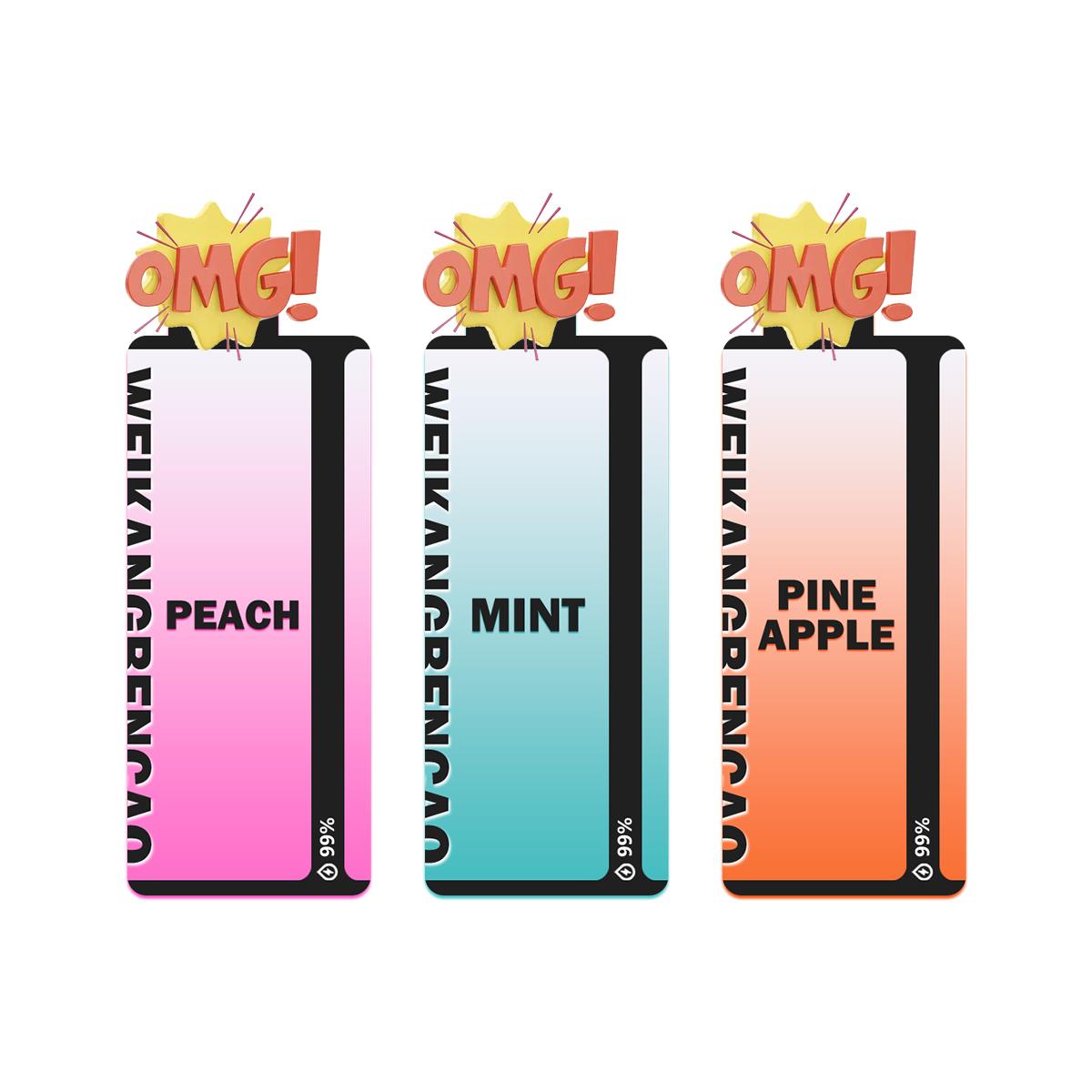 3-in-1 Twin-Cap Mint Inhaler Essential Oils Late-Night Study, Long Drives, Meetings Discreet & Reusable (Not a Vape)