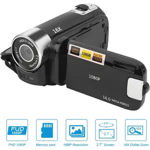 DH‑90 16X Digital Zoom 2.7 Inch Colourful Display Screen High Definition Camera Image Video Shooting Camcorder