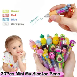 Multicolor Pen in One - Cute Pens for Kids - 20-Pack Multicolor Pens, Perfect for Birthdays and Children's Parties - Delightful Multi Color Pen Gifts TikTokShopBlackFriday