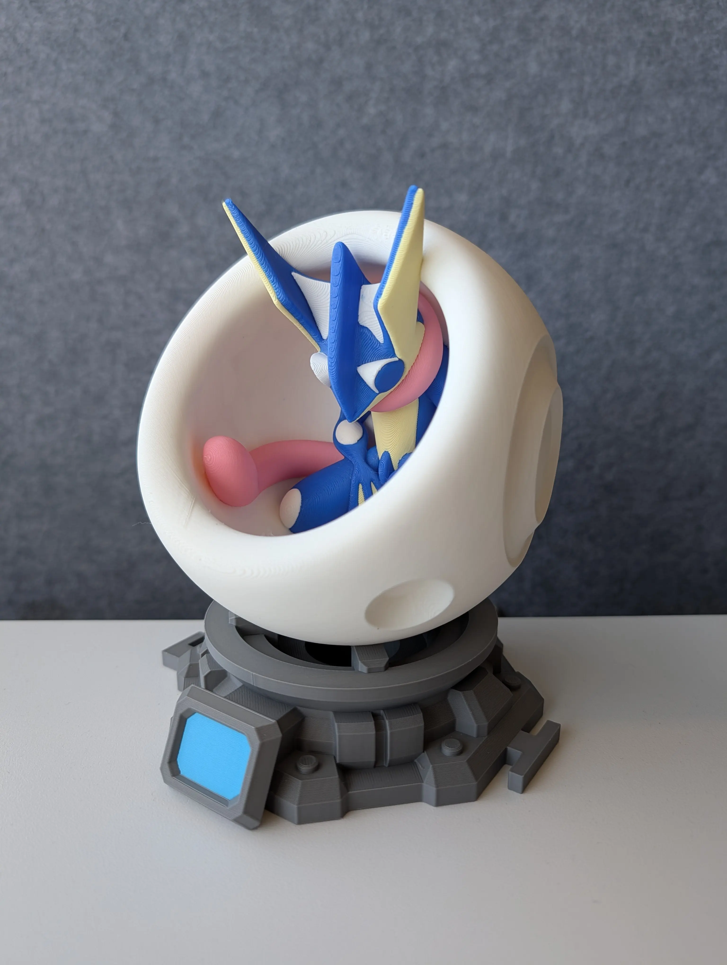3D Printed | Greninja in the Healing Pod | Print to Order