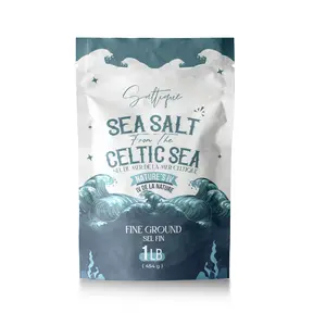 Celtic Salt Fine Ground 1lb - 100% Natural & Unrefined Hand-Harvested Mineral Salt for Culinary & Wellness Enhancements