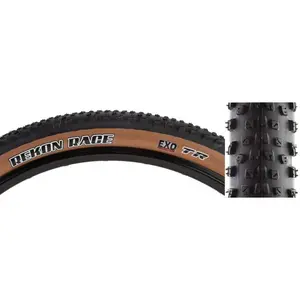 Maxxis Rekon Race Tire - 29 x 2.35 Tubeless Folding Black/Dark Tan Dual EXO