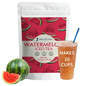 Watermelon Oolong Tea Bags, 40 Pack | No Additives | Fruit Iced Tea, Refreshing & Light Beverage