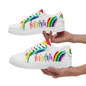 Men'S Lightweight Sneakers - & Rainbow Colorway, Synthetic Cover Upper & Cushioned Rubber Sole - All-Season Casual Shoes for Everyday, Gym, Travel - Ideal Birthday/Anniversary Gift for Him - Affordable Athletic Footwear, Gym Wear, Vibrant Design