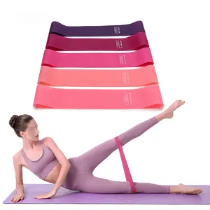 2025  Gradient Pink Resistance Bands Weight Strength Training Fitness Glute Booty Bands For Squat Leg Workout