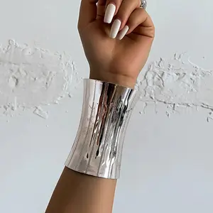 Thick Silver Bangle Cuff Wrapped Retro Cuff, Costume Jewelry & Accessories