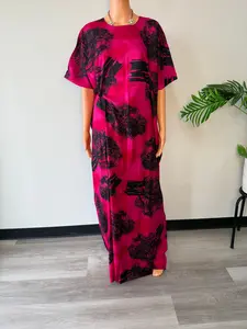 Baati Maxi Dress - Soft Breathable Fabric Loose Fit Vibrant Prints One Size Comfortable Everyday Wear