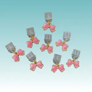 Pink Bow USB-C Dust Plug Charm for Kindle E-reader (1 ct) - Phone Accessory Cellphone Smartphone Port