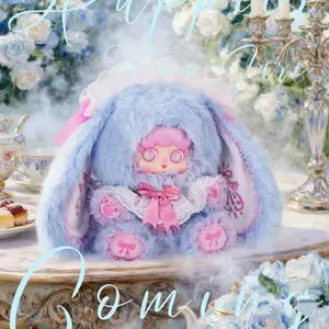 (600% Size) MIGO Rose Tea Party Series Plush Doll Blind Box -Cute Collectible Doll, Mystery Surprise Toy Gift