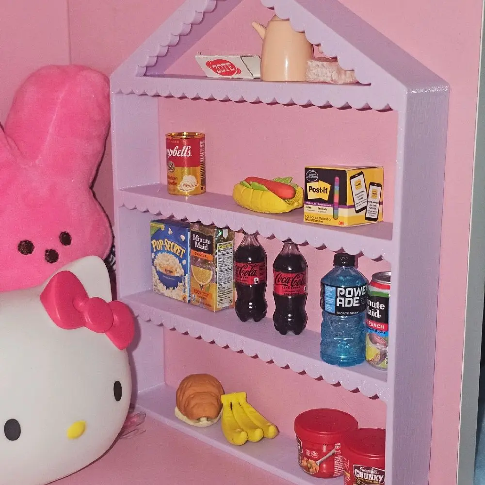 Doll shelf for minis or for a doll house