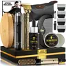 Lovery Men Beard Grooming Kit — Trimmer, Jojoba Oil & Shea Butter — 15pc Gift Set