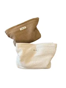 2025 New Cosmetic Bag Travel Toiletry Organizer Portable Water-resistant Makeup Pouch with Zipper for Women Girls