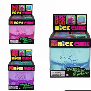 NEEDOH Nice Ice ORIGINAL Cube Solid Squishy Block Fidget Stress Viral Sensation